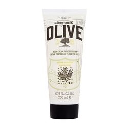 Korres Pure Greek Olive Body Cream Olive Blossom - drėkinamasis, lengvos tekstūros kūno kremas, 200