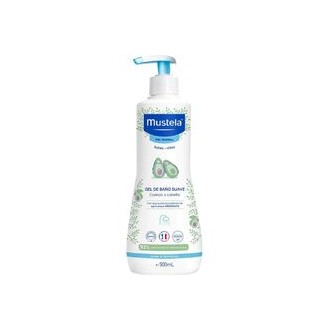 Mustela Bébé Gentle Bath Gel - kūno ir plaukų plovimo gelis vaikams, 500 ml