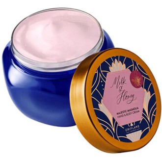 Oriflame Milk & Honey Gold Majestic Magnolia Hand & Body Cream - kūno ir rankų kremas, 250 ml