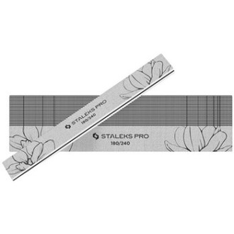 Staleks Expert 20 180/240 Straight Mineral Nail File - Minerální pilník na nehty rovný 25 ks