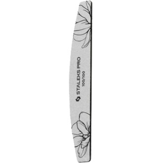 Staleks Expert 40 100/100 Crescent Mineral Nail File - Minerální pilník na nehty 25 ks
