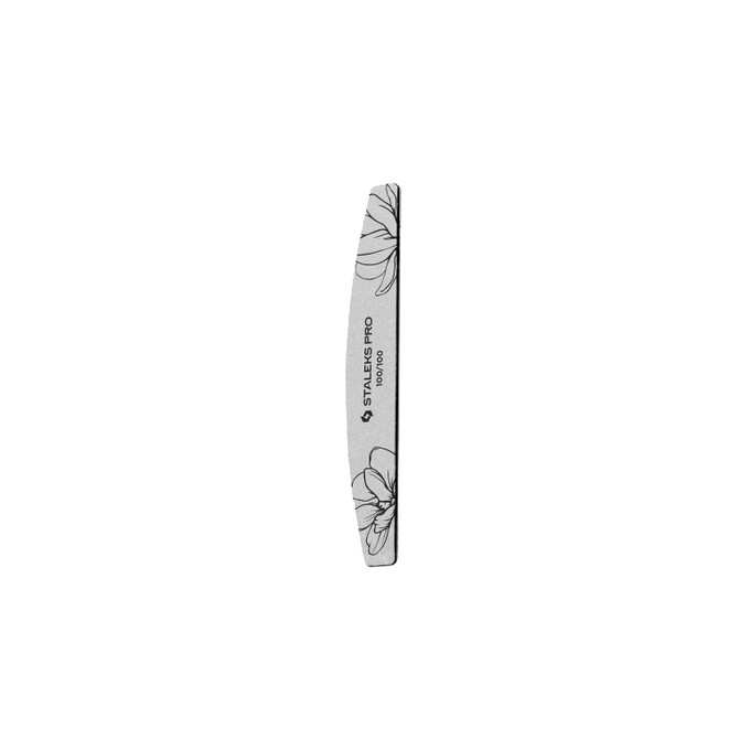 Staleks Expert 40 100/100 Crescent Mineral Nail File - Minerální pilník na nehty 25 ks