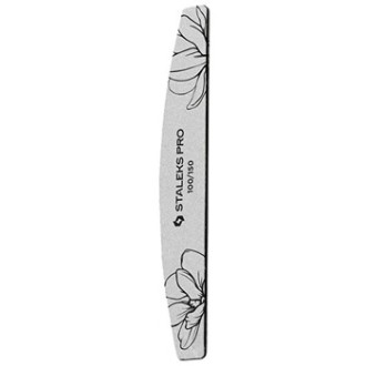 Staleks Expert 40 100/150 Crescent Mineral Nail File - Minerální pilník na nehty 25 ks