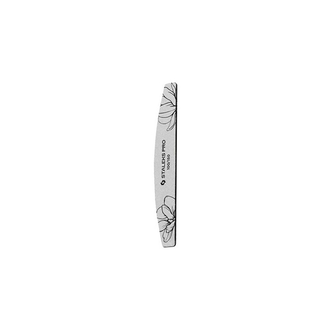 Staleks Expert 40 100/150 Crescent Mineral Nail File - Minerální pilník na nehty 25 ks