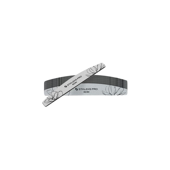 Staleks Expert 40 80/80 Crescent Mineral Nail File - Minerální pilník na nehty 25 ks