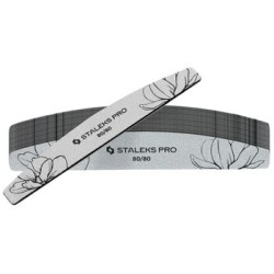 Staleks Expert 40 80/80 Crescent Mineral Nail File - Minerální pilník na nehty 25 ks