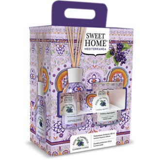 Sweet Home Collection Elderberry Flowers Set - Dárková sada aroma difuzéru se svíčkou