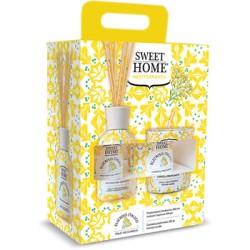 Sweet Home Collection Italic Helicrysus Set - Dárková sada aroma difuzéru se svíčkou