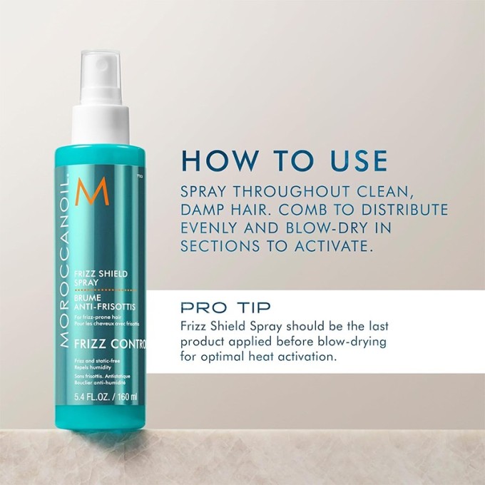 Moroccanoil Frizz Shield Spray - Styling spray against hair frizz 160 ml