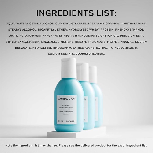 Sachajuan Ocean Mist Volume Conditioner ( fine hair ) 990 ml