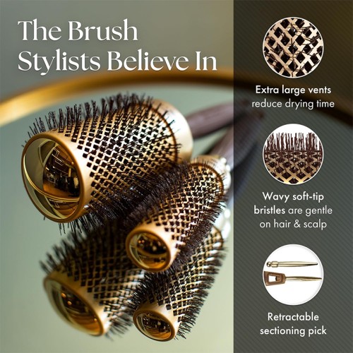 Olivia Garden NanoThermic Ceramic + Ion 54 Hairbrush