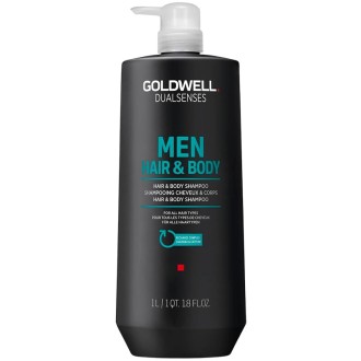 Goldwell Men´s Dualsenses Men ( Hair & Body Shampoo) Shampoo & Shower Gel 1000 ml
