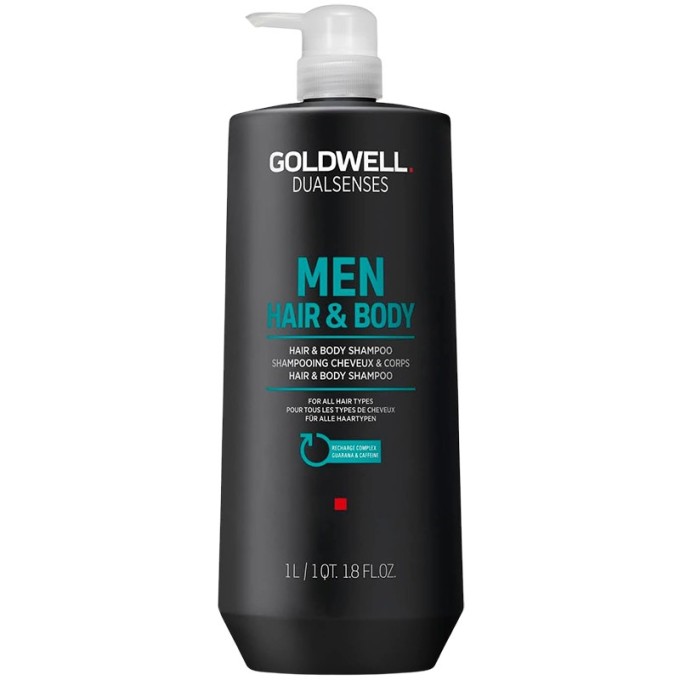Goldwell Men´s Dualsenses Men ( Hair & Body Shampoo) Shampoo & Shower Gel 1000 ml