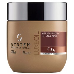 System Professional Keratin Protect Mask - apsauginė plaukų kaukė, 200 ml