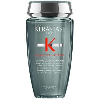 Kérastase Genesis Homme Thickeness Boosting Shampoo - vyriškas šampūnas nusilpusiems, retėjantiems