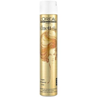 L´Oréal Professionnel Elnett Satin Strong Hold Hair Spray - itin stiprus plaukų lakas, 500 ml