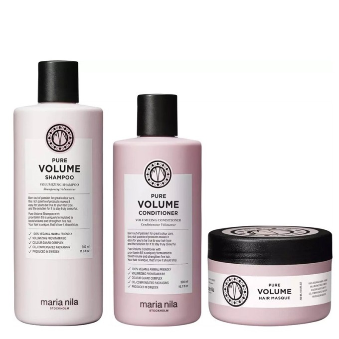 Maria Nila Pure Volume Set - dovanų rinkinys plaukų priežiūrai