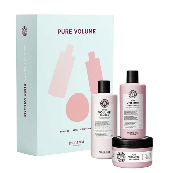 Maria Nila Pure Volume Set - dovanų rinkinys plaukų priežiūrai