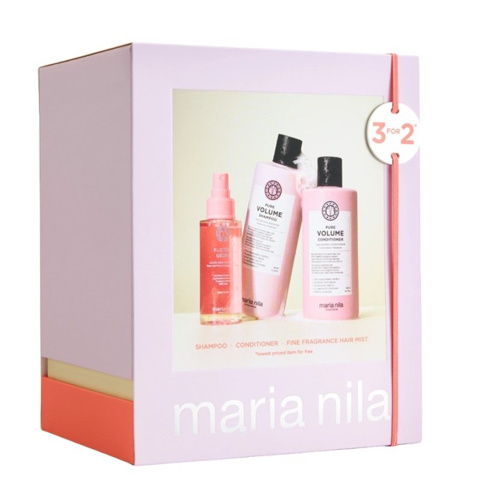 Maria Nila Pure Volume Box - plaukų priežiūros rinkinys
