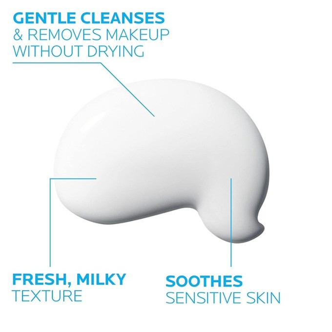 La Roche-Posay Toleriane Gentle CreamDermo-Cleanser - skystas valiklis veidui ir akims jautriai