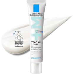 La Roche-Posay Effaclar Duo+M Anti-Imperfections Triple Corrective Care - kremas-gelis riebiai, į