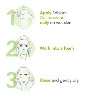 Bioderma SÉBIUM Gel Moussant Purifying And Foaming Gel ( combination and fatty skin ) - Cleansing 2