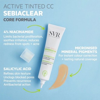 SVR Laboratoire Sebiaclear Active Teinte 40ml 2