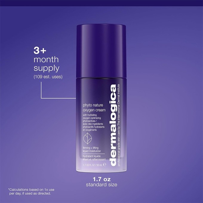 Dermalogica Phyto Nature Oxygen Cream - stangrinamasis drėkinamasis odos kremas, 50 ml