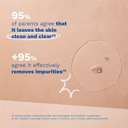 Mustela Bébé Cleansing Water No-Rinse - micelinis vanduo veidui ir kūnui vaikams, 500 ml