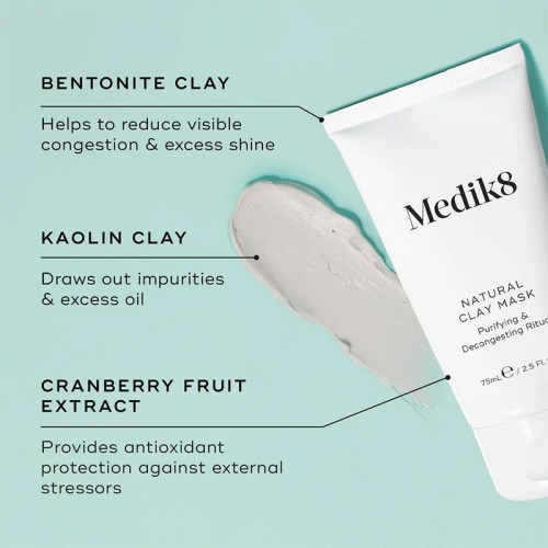 Medik8 Natural Clay Mask 75 ml