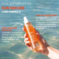 SVR Laboratoire Sun Secure Sun Protection Water SPF 50+ - gaivinantis dviejų fazių įdegio