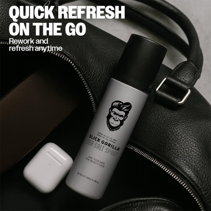 Slick Gorilla Sea Salt Spray - veido purškiklis su jūros druska, 200 ml