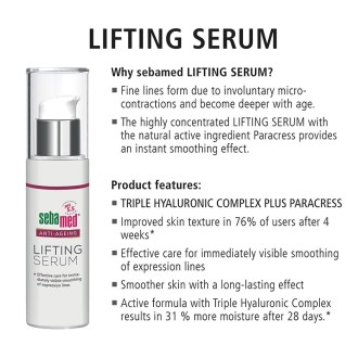 Sebamed Anti-Ageing Lifting Serum - Lifting serum with hyaluronic acid 30 ml 2