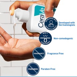 CeraVe Facial Cleansers Blemish Control Cleanser - veido prausiklis spuoguotai odai, 473 ml