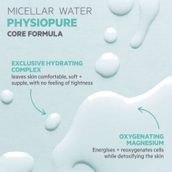 SVR Laboratoire Physiopure Cleansing Micellar Water - Valomasis micelinis vanduo jautriai odai 400