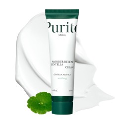 Purito Wonder Releaf Centella Cream - raminantis odos kremas su azijietiška virkštele, 50 ml