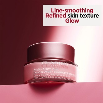 Clarins Multi-Active Nuit - Daugiafunkcinis naktinis kremas sausai odai, 50 ml 2