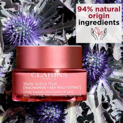 Clarins Multi-Active Nuit - Daugiafunkcinis naktinis kremas sausai odai, 50 ml