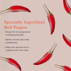 Erborian Red Pepper Paste Mask Radiance Concentrate Mask - intensyvi atkuriamoji veido kaukė, 20 ml