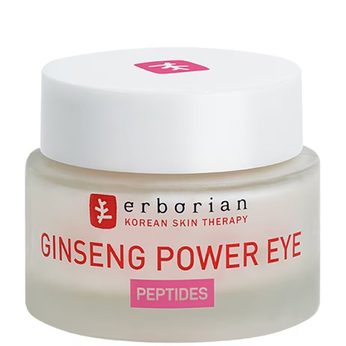 Erborian Ginseng Power Eye Peptides Smoothing Eye Cream - lyginantis paakių kremas, 15 ml