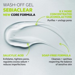 SVR Laboratoire Sebiaclear Gel Moussant - Čistící gel s matujícím účinkem 400 ml