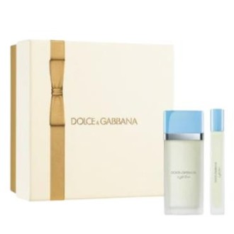 Dolce Gabbana Light Blue Gift Set - dovanų rinkinys - EDT 50 ml ir mini EDT 10 ml