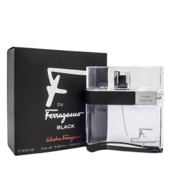 Salvatore Ferragamo F by Ferragamo pour Homme Black EDT kvepalai vyrams, 100 ml