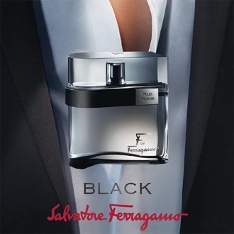 Salvatore Ferragamo F by Ferragamo pour Homme Black EDT Tester kvepalai vyrams, 100 ml 2
