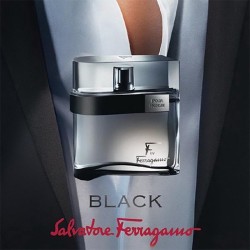 Salvatore Ferragamo F by Ferragamo pour Homme Black EDT Tester kvepalai vyrams, 100 ml