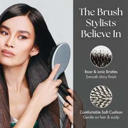 Olivia Garden Ceramic + Ion Supreme Boar Hairbrush - profesionalus plaukų šepetys