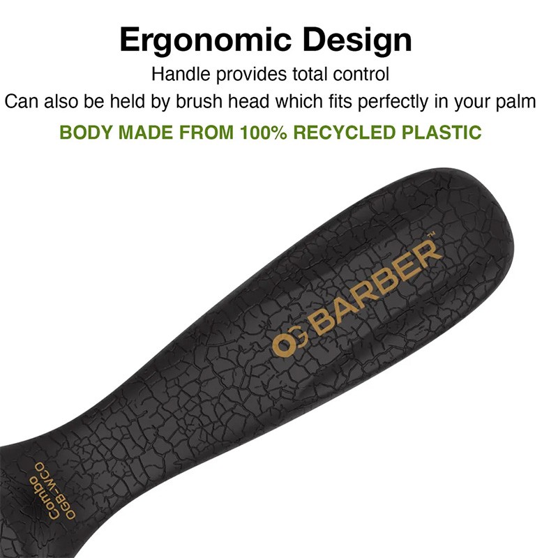 Olivia Garden Barber Combo Wave - Hair brush