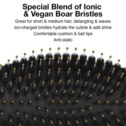 Olivia Garden Barber Combo Wave - Hair brush