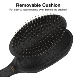 Olivia Garden Barber Combo Wave - Hair brush