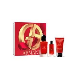 Armani Sí Passione Dárková sada EDP 100 ml, tělové mléko 50 ml a miniaturka EDP 15 ml 100ml